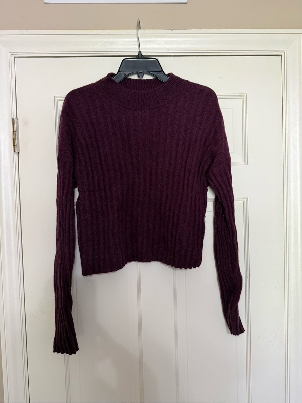 Madewell Deep Purple Wool Sweater - L